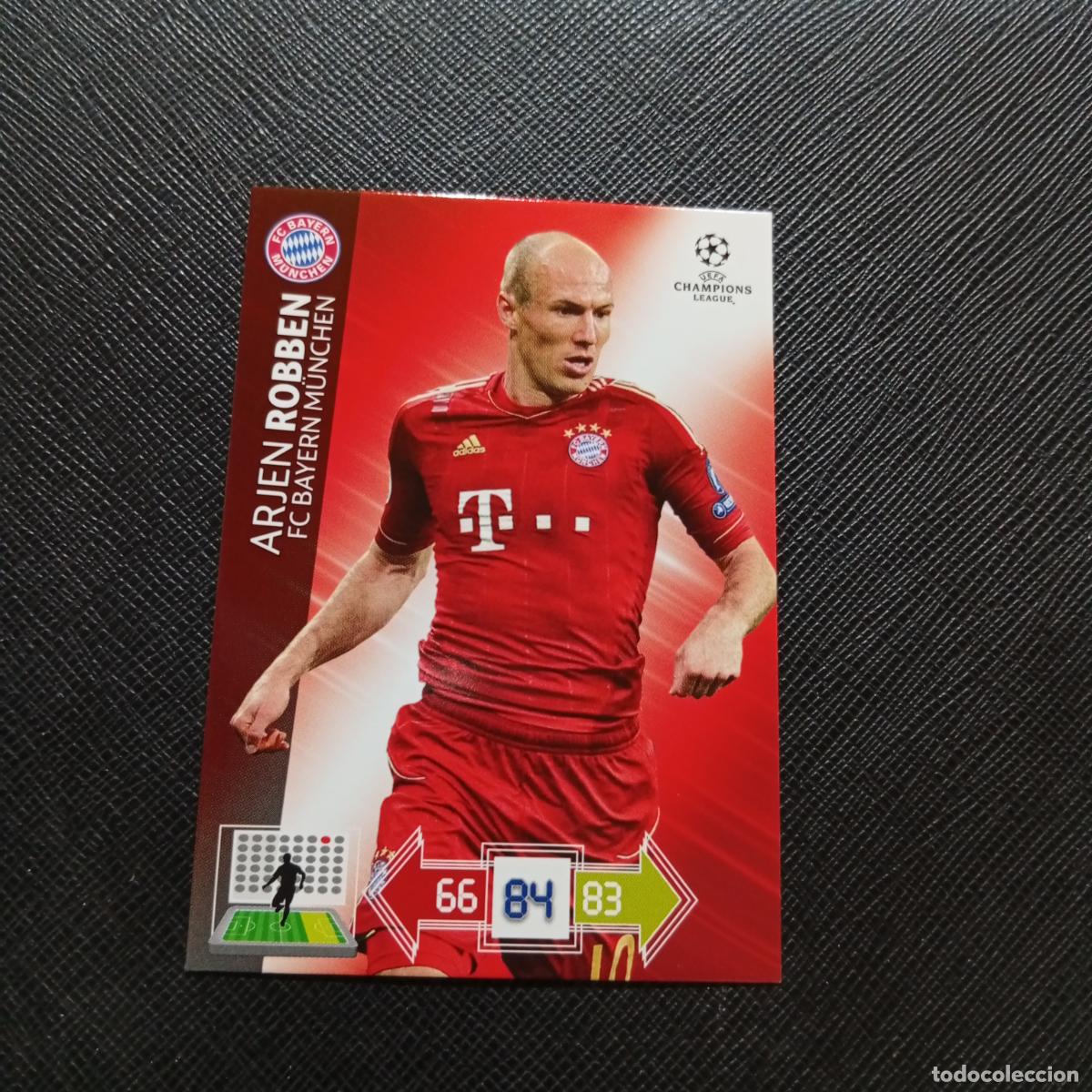 Cromos de Futebol: ROBBEN BAYERN MUNICH ADRENALYN CHAMPIONS LEAGUE 2012 2013 FUTBOL 12 13 - A210 PG397 B