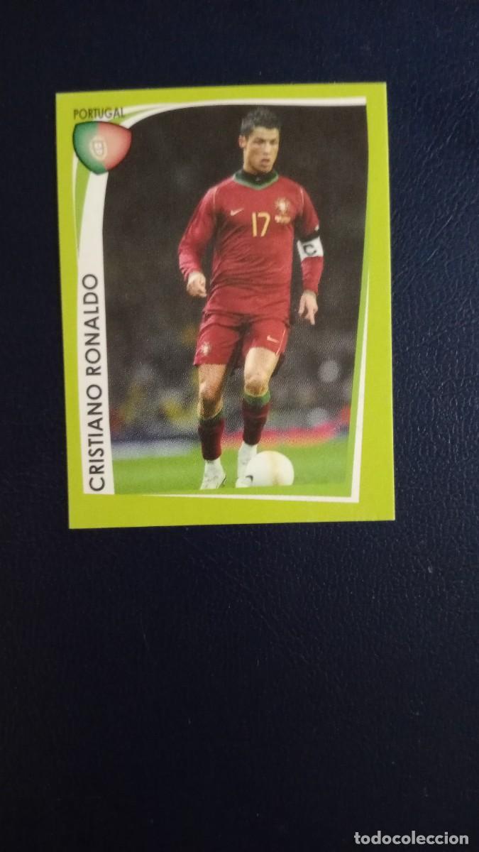 Cromos de Futebol: A6 Cristiano Ronaldo - Rookie Portugal - Road to EURO 2008 - Panini - Sin pegar - McDonald's 08