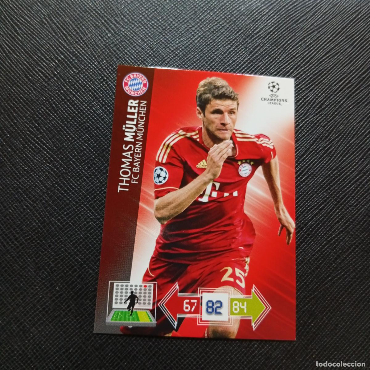 Cromos de Futebol: MULLER BAYERN MUNICH ADRENALYN CHAMPIONS LEAGUE 2012 2013 FUTBOL 12 13 - A210 PG397