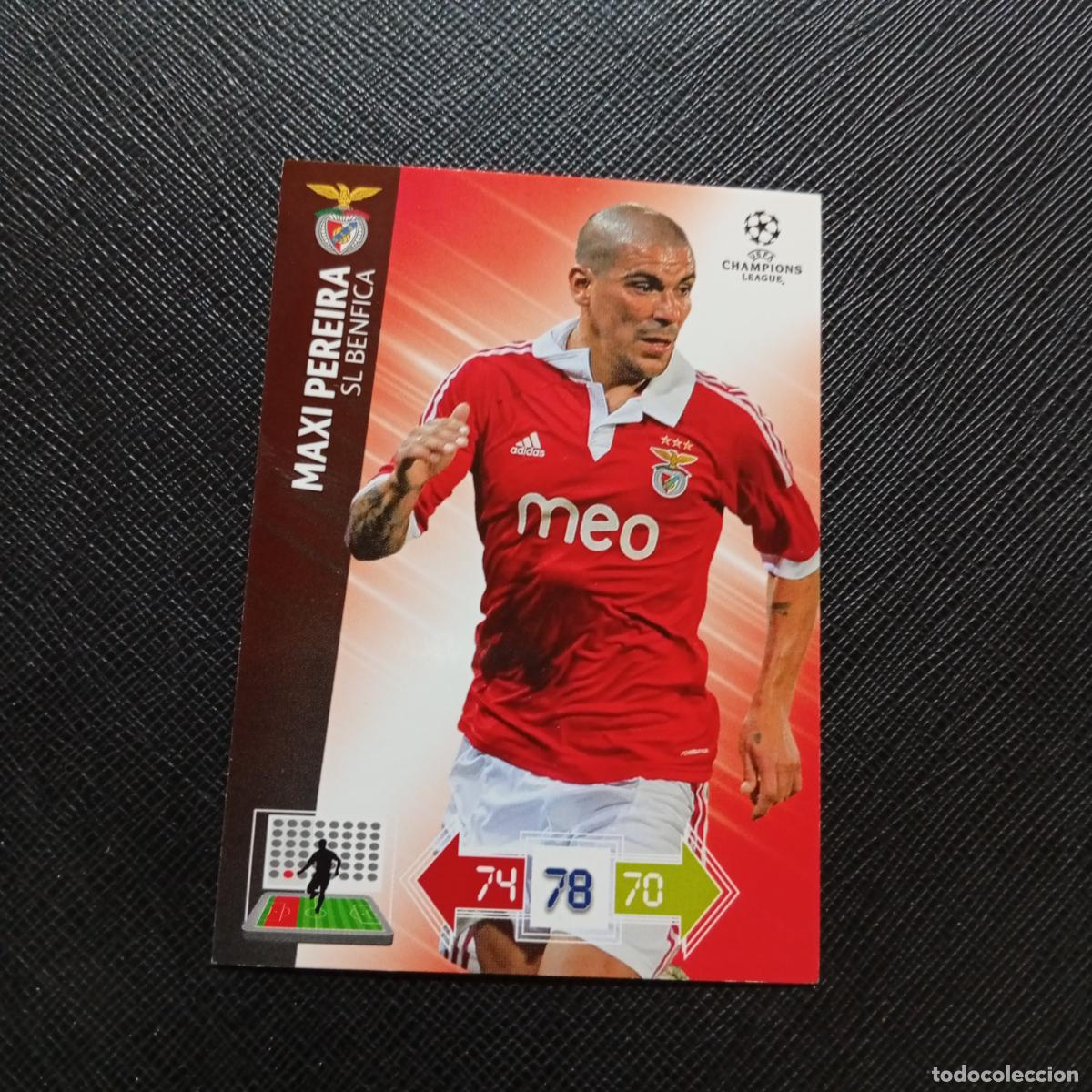 Cromos de Futebol: MAXI PEREIRA BENFICA ADRENALYN CHAMPIONS LEAGUE 2012 2013 FUTBOL 12 13 - A210 PG406