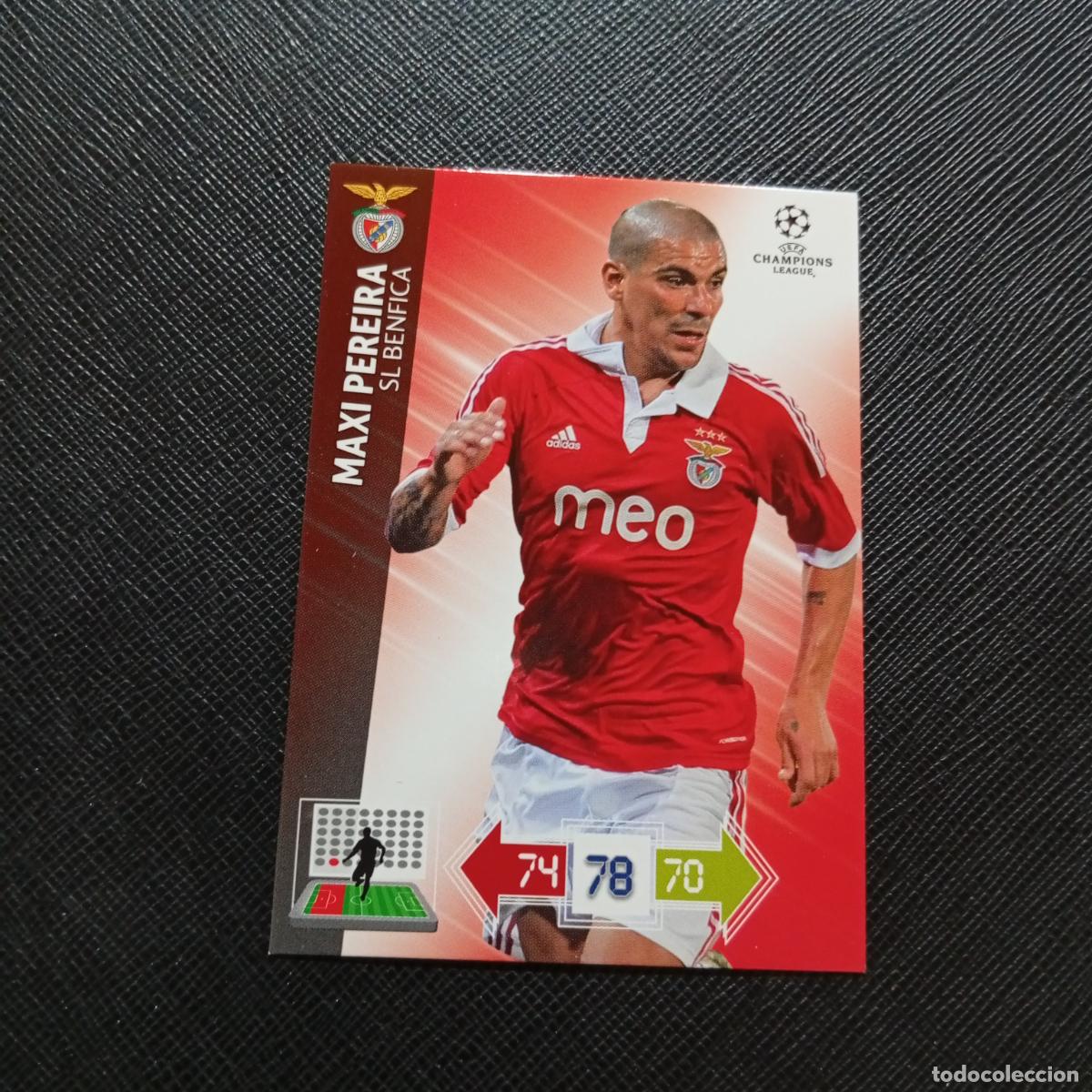 Cromos de Futebol: MAXI PEREIRA BENFICA ADRENALYN CHAMPIONS LEAGUE 2012 2013 FUTBOL 12 13 - A210 PG415