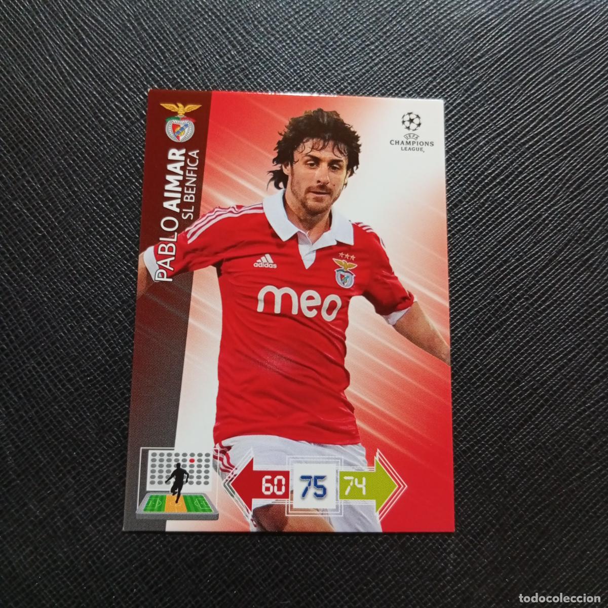 Cromos de f&uacute;tbol: AIMAR BENFICA ADRENALYN CHAMPIONS LEAGUE 2012 2013 FUTBOL 12 13 - A210 PG415