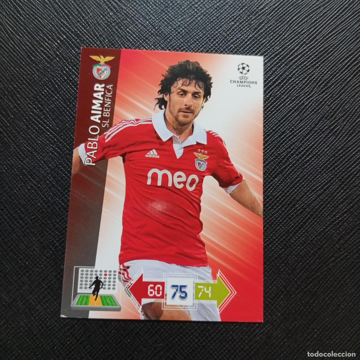 Cromos de f&uacute;tbol: AIMAR BENFICA ADRENALYN CHAMPIONS LEAGUE 2012 2013 FUTBOL 12 13 - A210 PG424