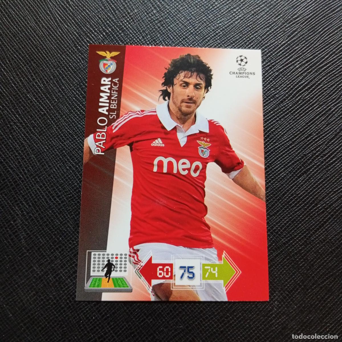 Cromos de f&uacute;tbol: AIMAR BENFICA ADRENALYN CHAMPIONS LEAGUE 2012 2013 FUTBOL 12 13 - A210 PG424 B