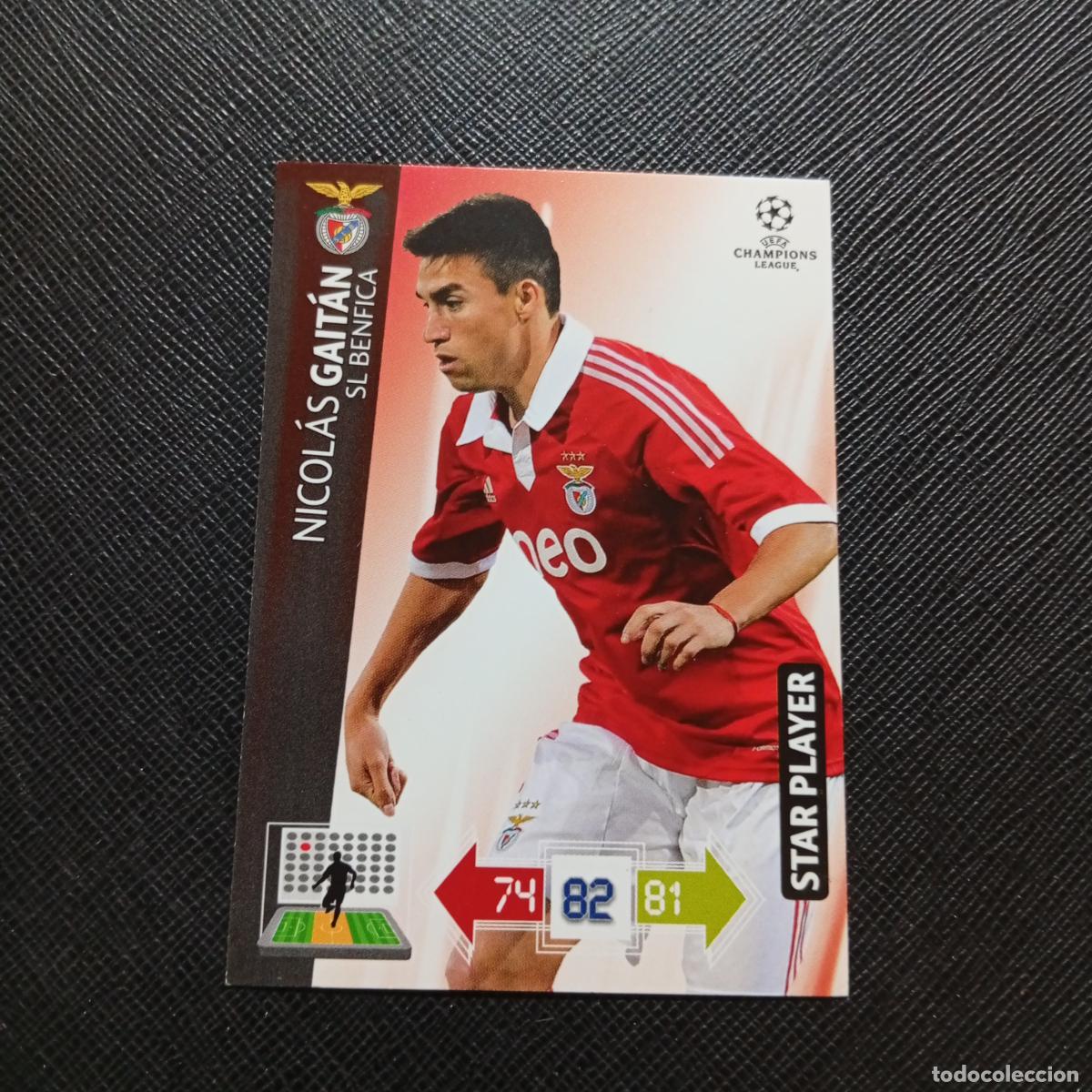 Cromos de f&uacute;tbol: GAITAN BENFICA ADRENALYN CHAMPIONS LEAGUE 2012 2013 FUTBOL 12 13 - A210 PG424 B