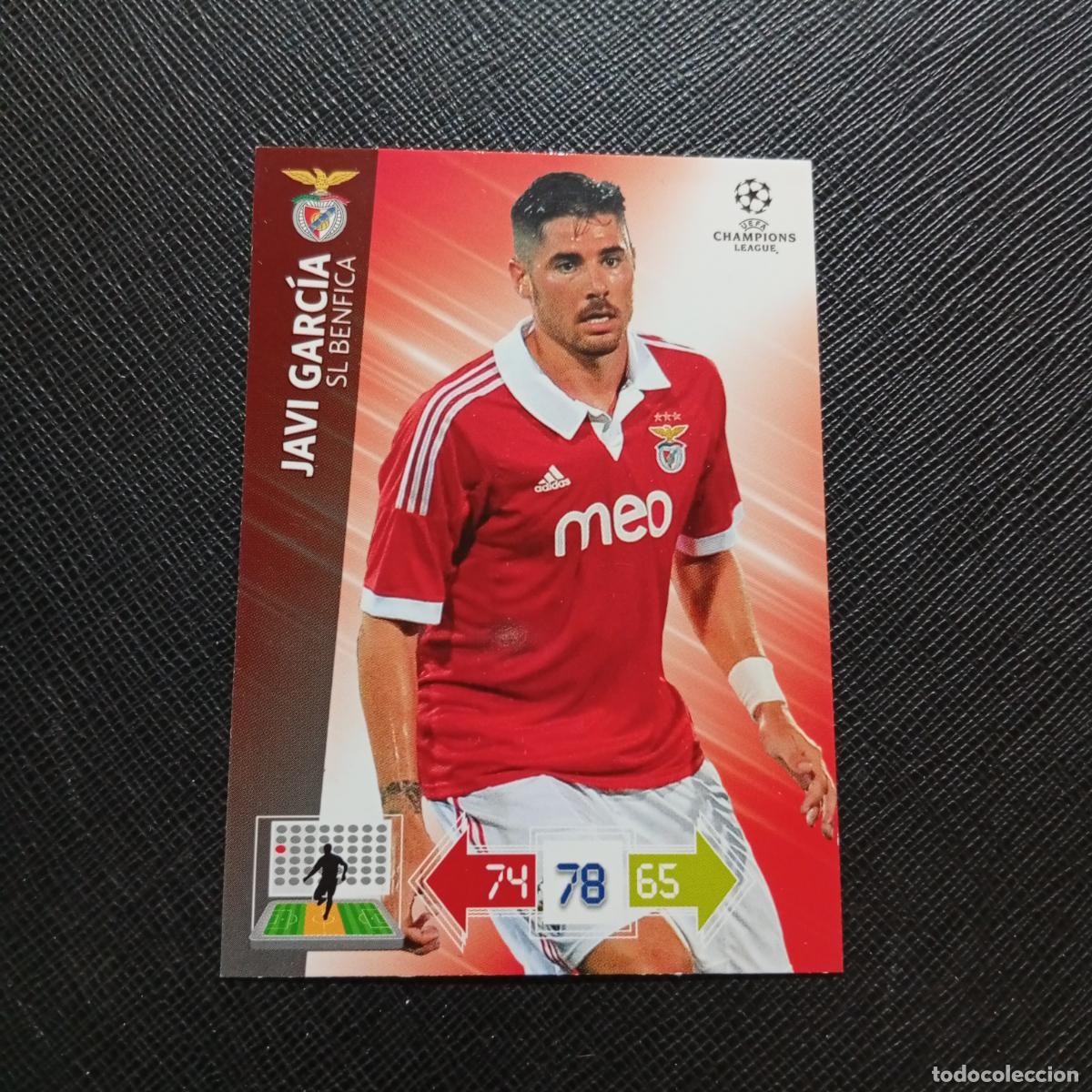 Fu&szlig;ball-Sticker: JAVI GARCIA BENFICA ADRENALYN CHAMPIONS LEAGUE 2012 2013 FUTBOL 12 13 - A210 PG433 B