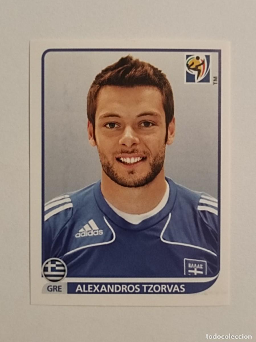 Fu&szlig;ball-Sticker: #165 ALEXANDROS TZORVAS (GRECIA) MUNDIAL SUDAFRICA 2010 PANINI