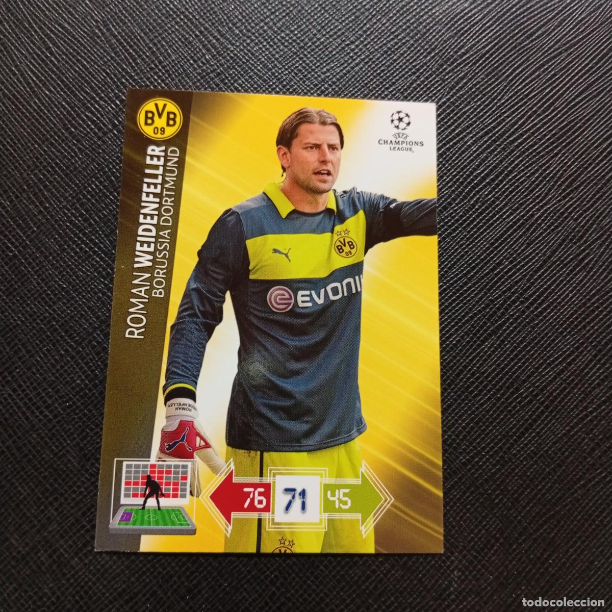 Fu&szlig;ball-Sticker: WEIDENFELLER BORUSSIA DORTMUND ADRENALYN CHAMPIONS LEAGUE 2012 2013 FUTBOL 12 13 - A210 PG442 B