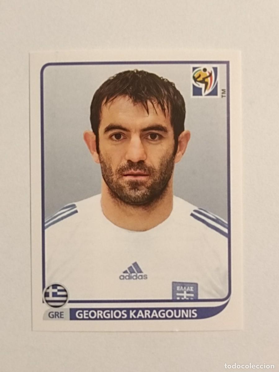 Fu&szlig;ball-Sticker: #176 GEORGIOS KARAGOUNIS (GRECIA) MUNDIAL SUDAFRICA 2010 PANINI