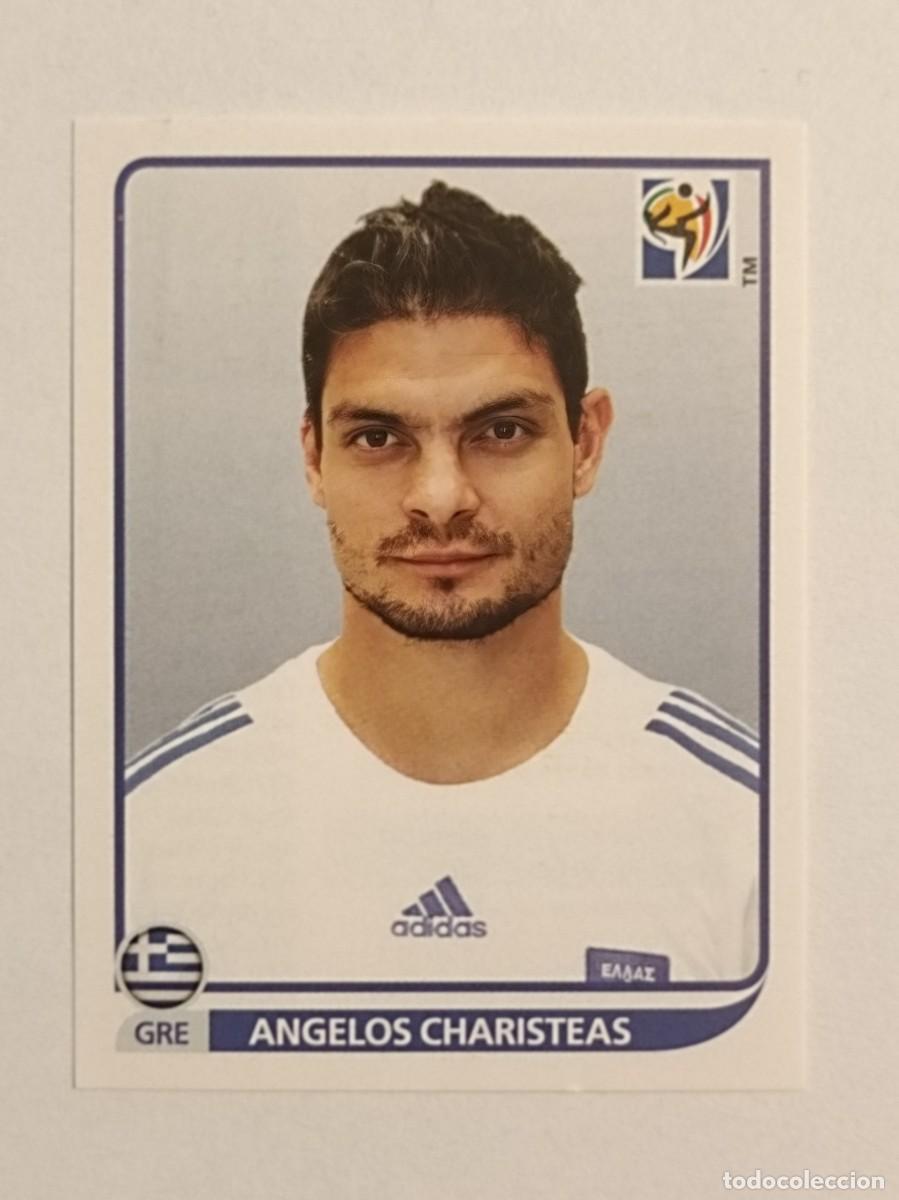 Fu&szlig;ball-Sticker: #181 ANGELOS CHARISTEAS (GRECIA) MUNDIAL SUDAFRICA 2010 PANINI
