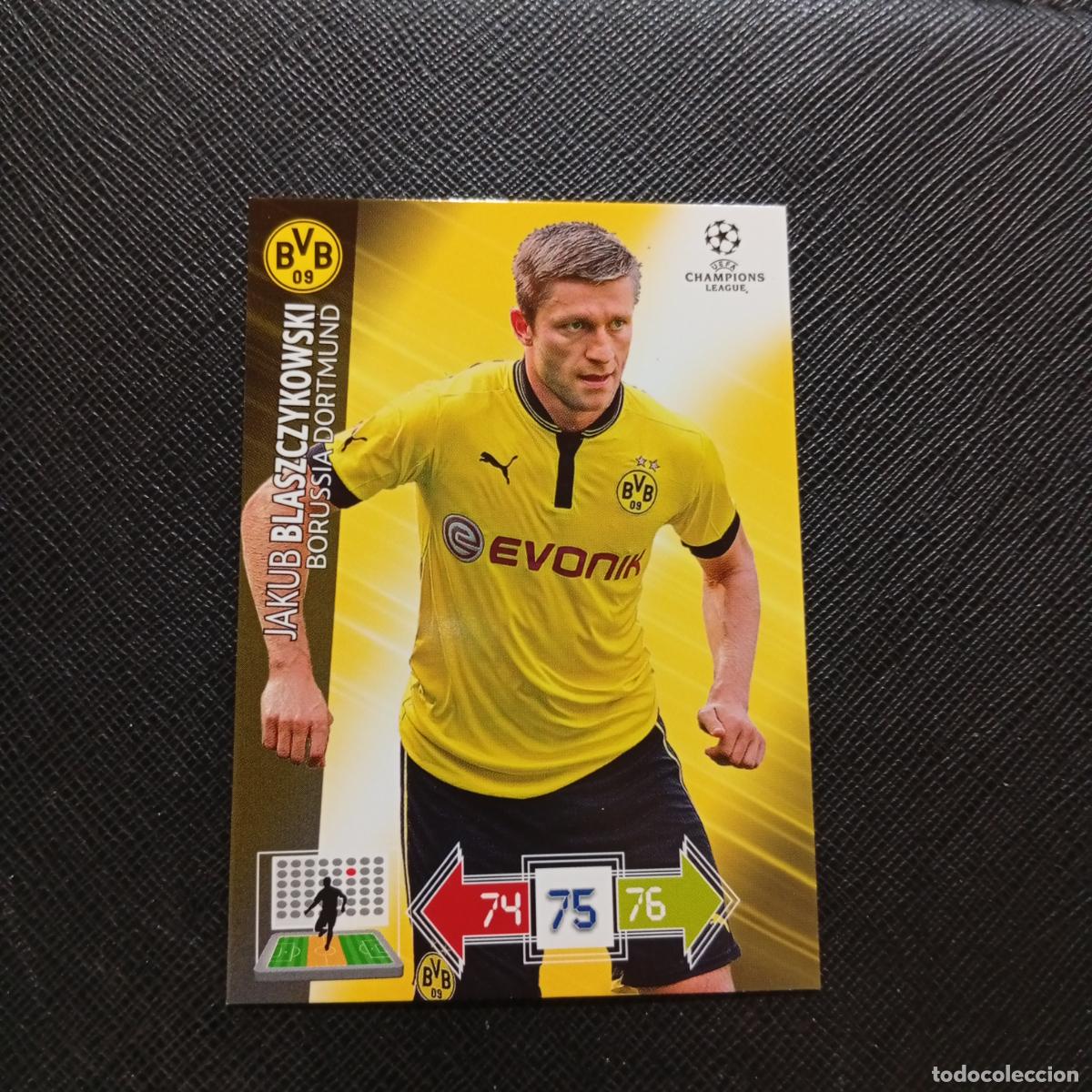 Fu&szlig;ball-Sticker: BLASZCZYKOWSKI BORUSSIA DORTMUND ADRENALYN CHAMPIONS LEAGUE 2012 2013 FUTBOL 12 13 - A210 PG460