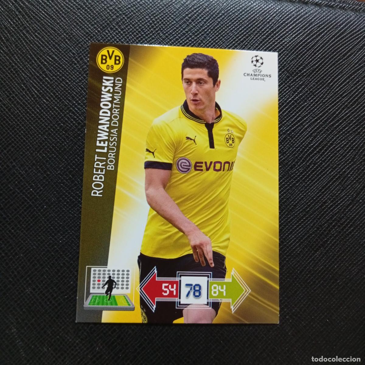 Cromos de f&uacute;tbol: LEWANDOWSKI BORUSSIA DORTMUND ADRENALYN CHAMPIONS LEAGUE 2012 2013 FUTBOL 12 13 - A210 PG532