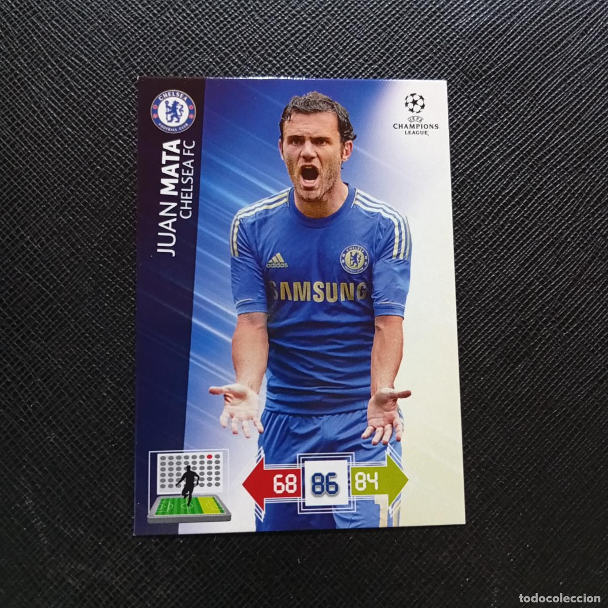 Cromos de f&uacute;tbol: MATA CHELSEA ADRENALYN CHAMPIONS LEAGUE 2012 2013 FUTBOL 12 13 - A210 PG523 B