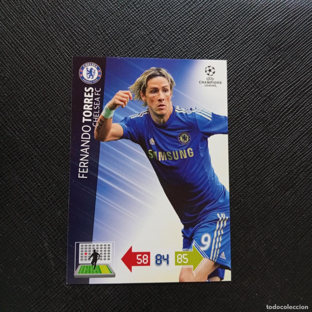 Cromos de f&uacute;tbol: FERNANDO TORRES CHELSEA ADRENALYN CHAMPIONS LEAGUE 2012 2013 FUTBOL 12 13 - A210 PG136