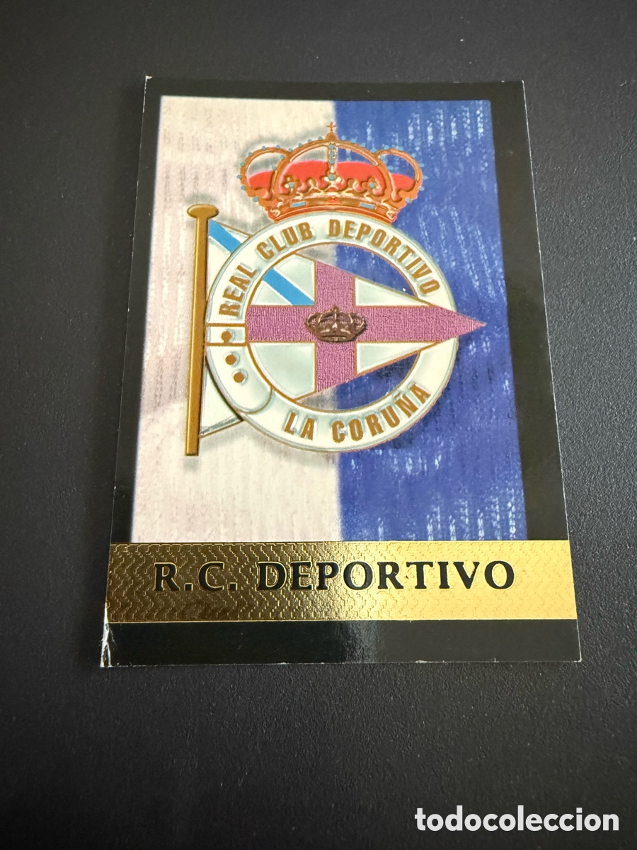 Fu&szlig;ball-Sticker: MUNDICROMO 2000. n 91. DEPORTIVO DE LA CORU&Ntilde;A. ESCUDO