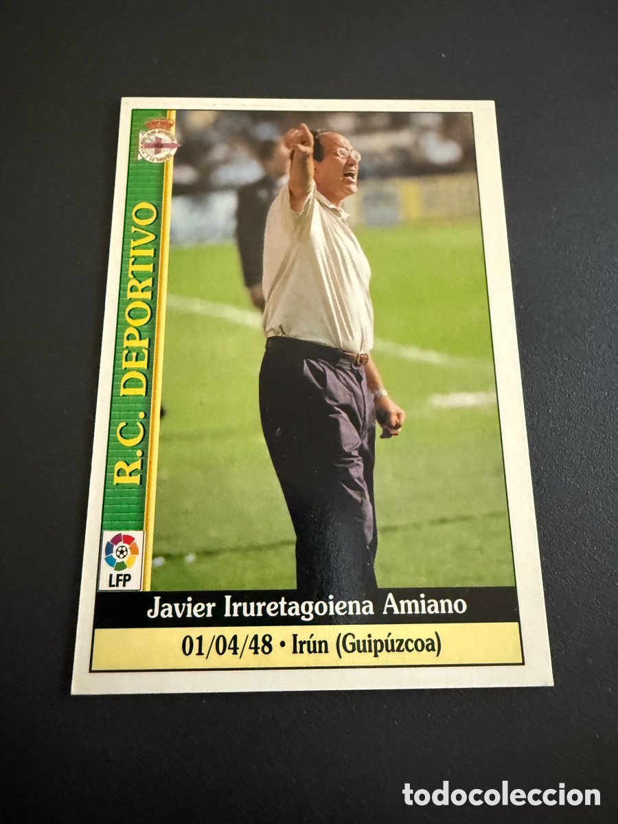 Fu&szlig;ball-Sticker: MUNDICROMO 2000. n 92. IRURETA ( Deportivo)
