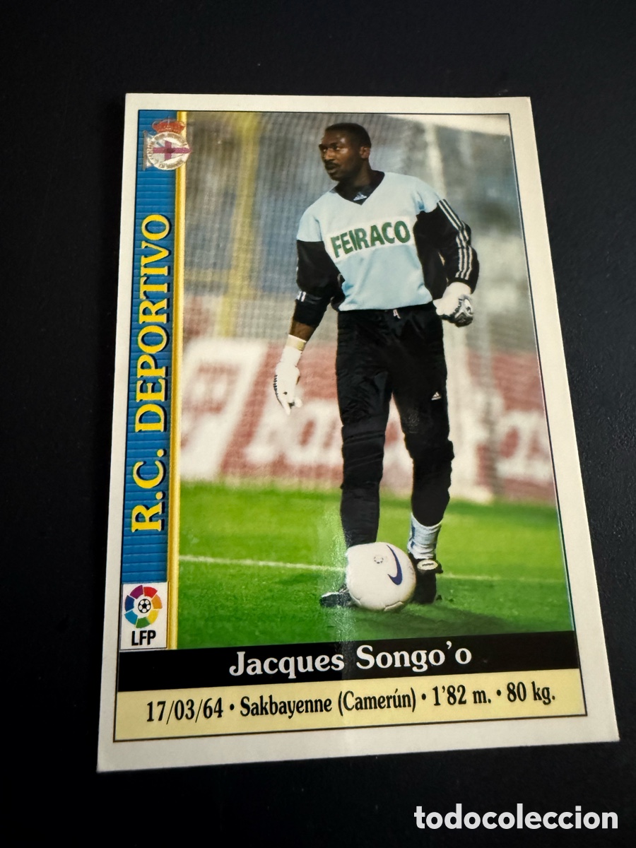 Cromos de f&uacute;tbol: MUNDICROMO 2000. n 93. SONGO&rsquo;O ( Deportivo )