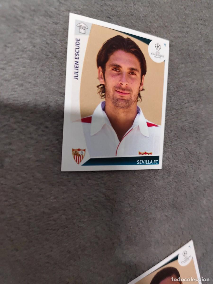 Cromos de f&uacute;tbol: 417 CHAMPIONS LEAGUE 09 10 PANINI JULIEN ESCUDE SEVILLA FC 2009 2010 UCL AAA