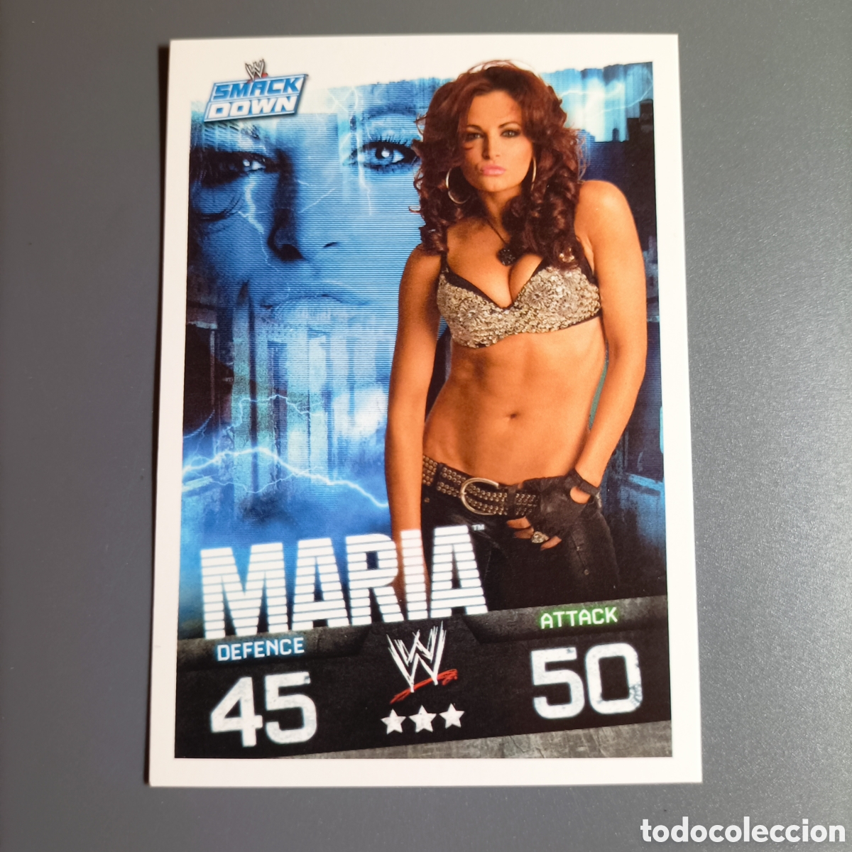 Cromos de f&uacute;tbol: CARTA WWE Topps Slam Attax Evolution 2009 - MARIA