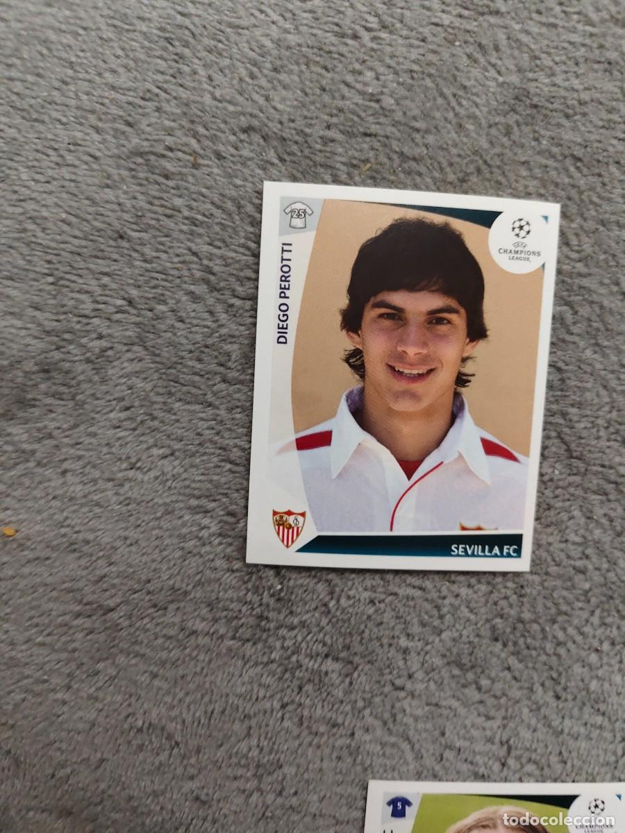 Cromos de f&uacute;tbol: 427 CHAMPIONS LEAGUE 09 10 PANINI DIEGO PEROTTI SEVILLA FC 2009 2010 UCL AAA