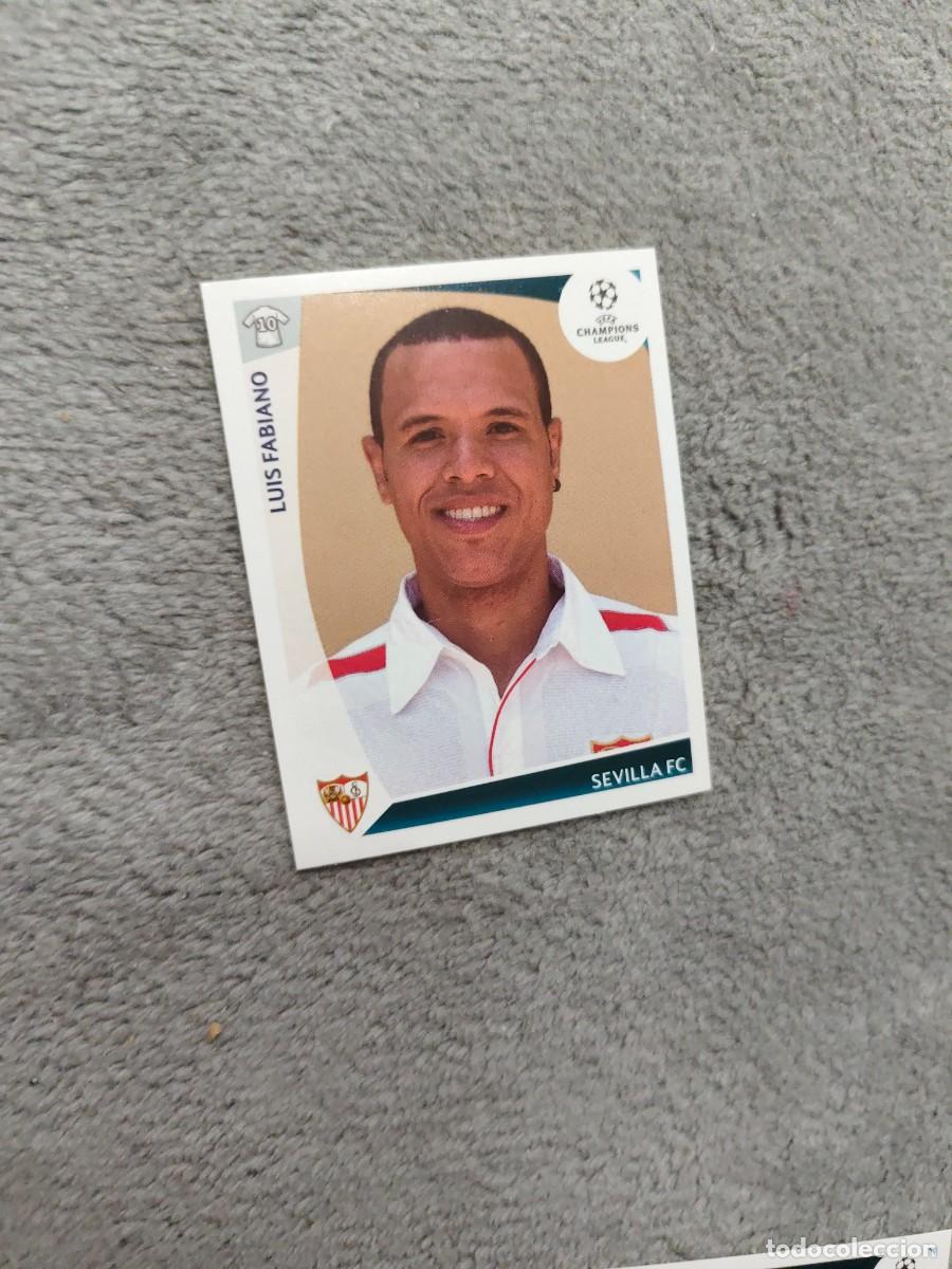 Cromos de f&uacute;tbol: 428 CHAMPIONS LEAGUE 09 10 PANINI LUIS FABIANO SEVILLA FC 2009 2010 UCL AAA