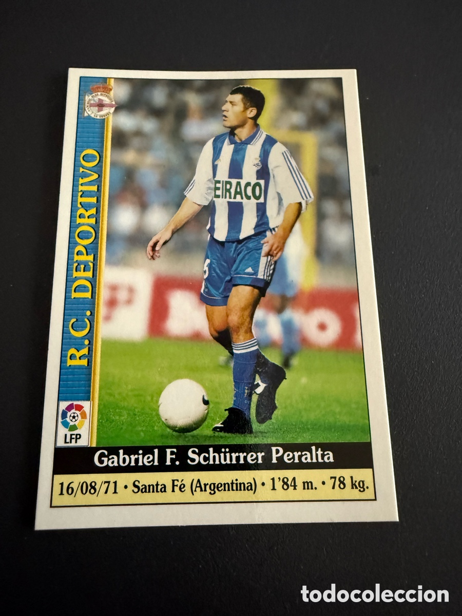 Cromos de f&uacute;tbol: MUNDICROMO 2000 n 97. SCHURRER. ( Deportivo )