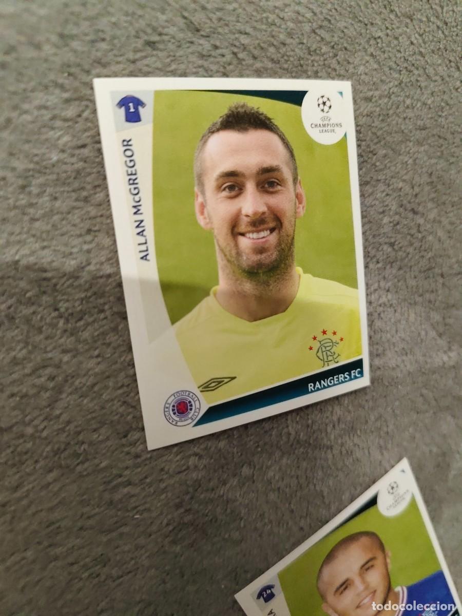 Cromos de f&uacute;tbol: 431 CHAMPIONS LEAGUE 09 10 PANINI ALLAN MCGREGOR RANGERS FC 2009 2010 UCL AAA