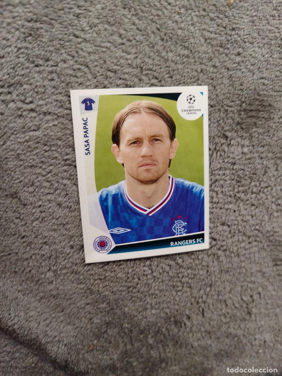 Cromos de f&uacute;tbol: 433 CHAMPIONS LEAGUE 09 10 PANINI SASA PAPAC RANGERS FC 2009 2010 UCL AAA