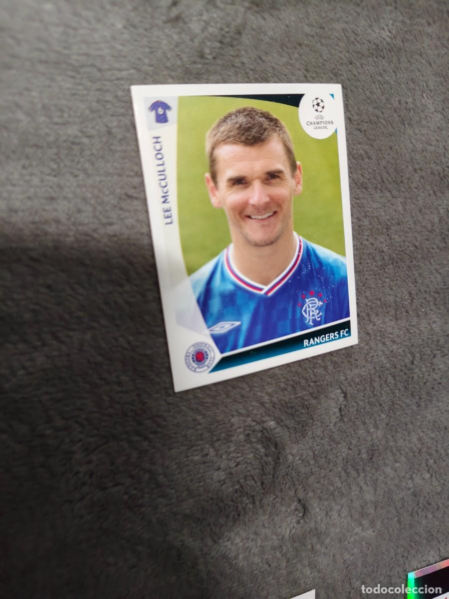 Football Stickers: 440 CHAMPIONS LEAGUE 09 10 PANINI LEE MCCULLOCH RANGERS FC 2009 2010 UCL AAA