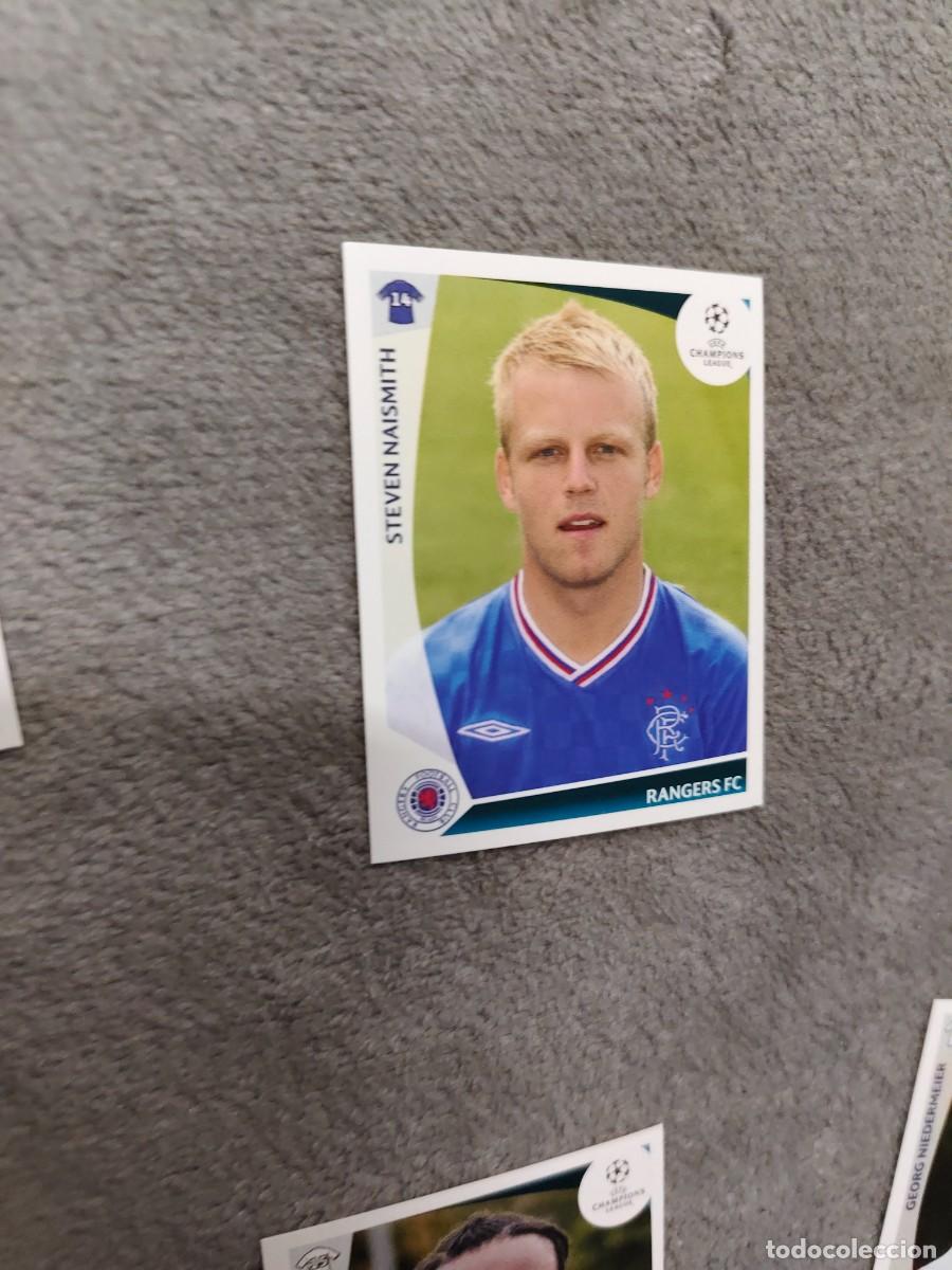 Football Stickers: 446 CHAMPIONS LEAGUE 09 10 PANINI STEVEN NAISMITH RANGERS FC 2009 2010 UCL AAA