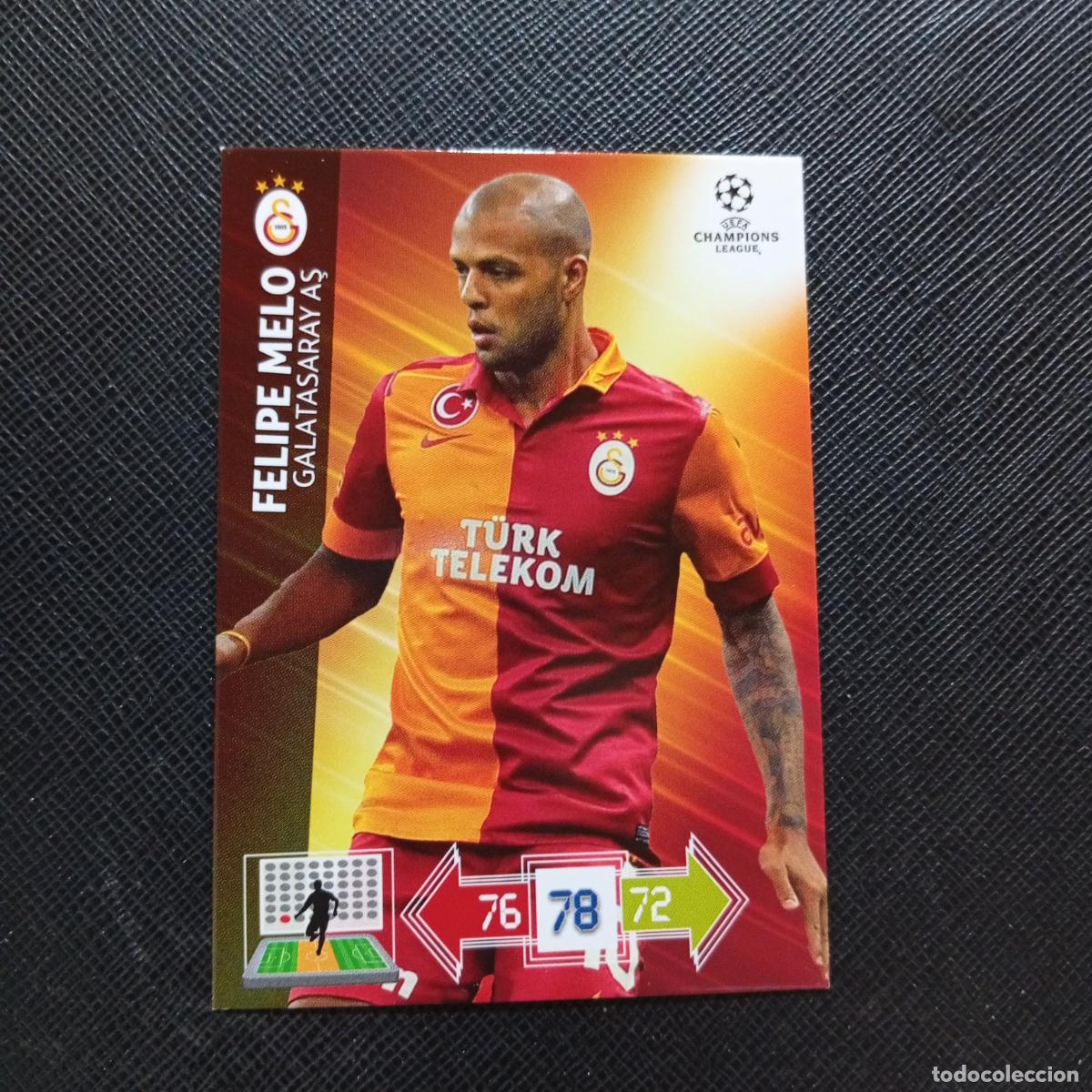Cartes &agrave; collectionner de Football: FELIPE MELO GALATASARAY ADRENALYN CHAMPIONS LEAGUE 2012 2013 FUTBOL 12 13 - A207 PG47