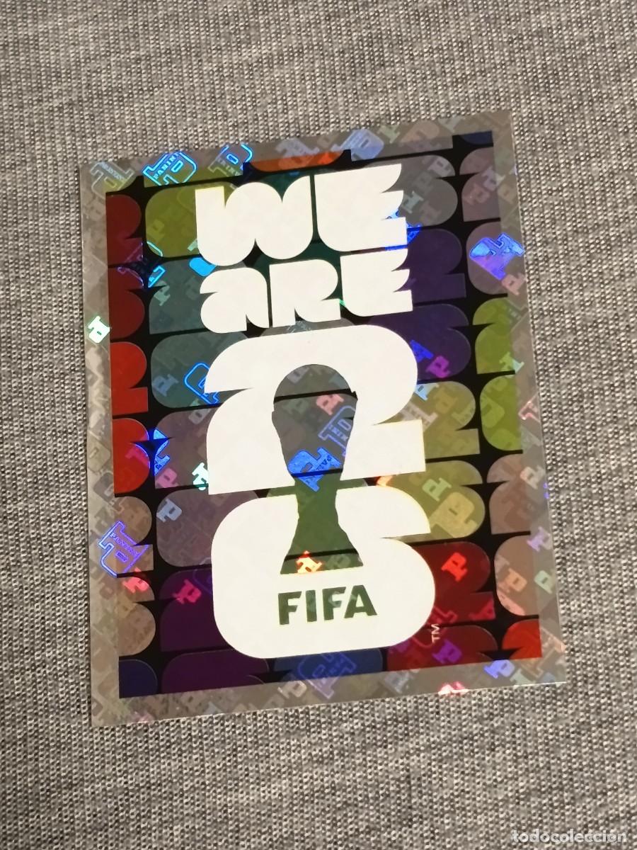 Cartes &agrave; collectionner de Football: LOGO WE ARE FIFA FWC 4 STICKER MUNDIAL 2026 PANINI FIFA WORLD CUP NUEVO