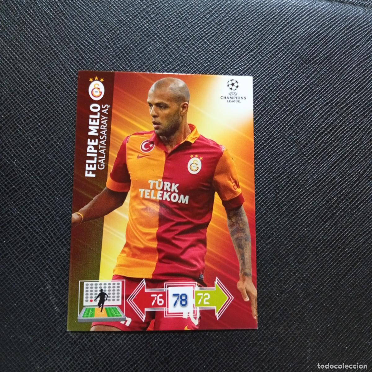 Cartes &agrave; collectionner de Football: FELIPE MELO GALATASARAY ADRENALYN CHAMPIONS LEAGUE 2012 2013 FUTBOL 12 13 - A207 PG47 B