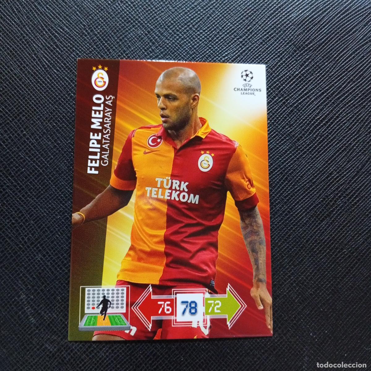 Cartes &agrave; collectionner de Football: FELIPE MELO GALATASARAY ADRENALYN CHAMPIONS LEAGUE 2012 2013 FUTBOL 12 13 - A207 PG56