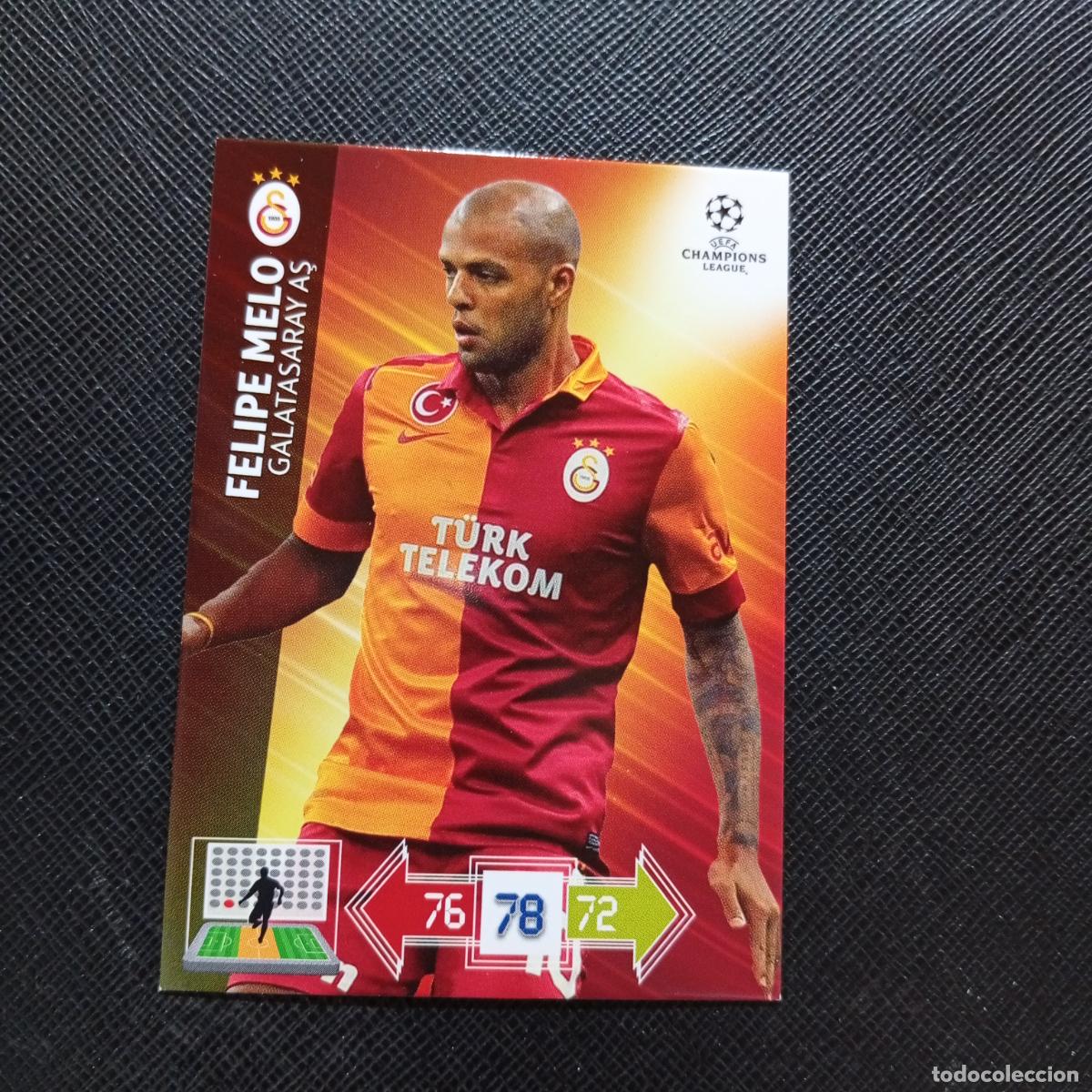 Cartes &agrave; collectionner de Football: FELIPE MELO GALATASARAY ADRENALYN CHAMPIONS LEAGUE 2012 2013 FUTBOL 12 13 - A207 PG56 B