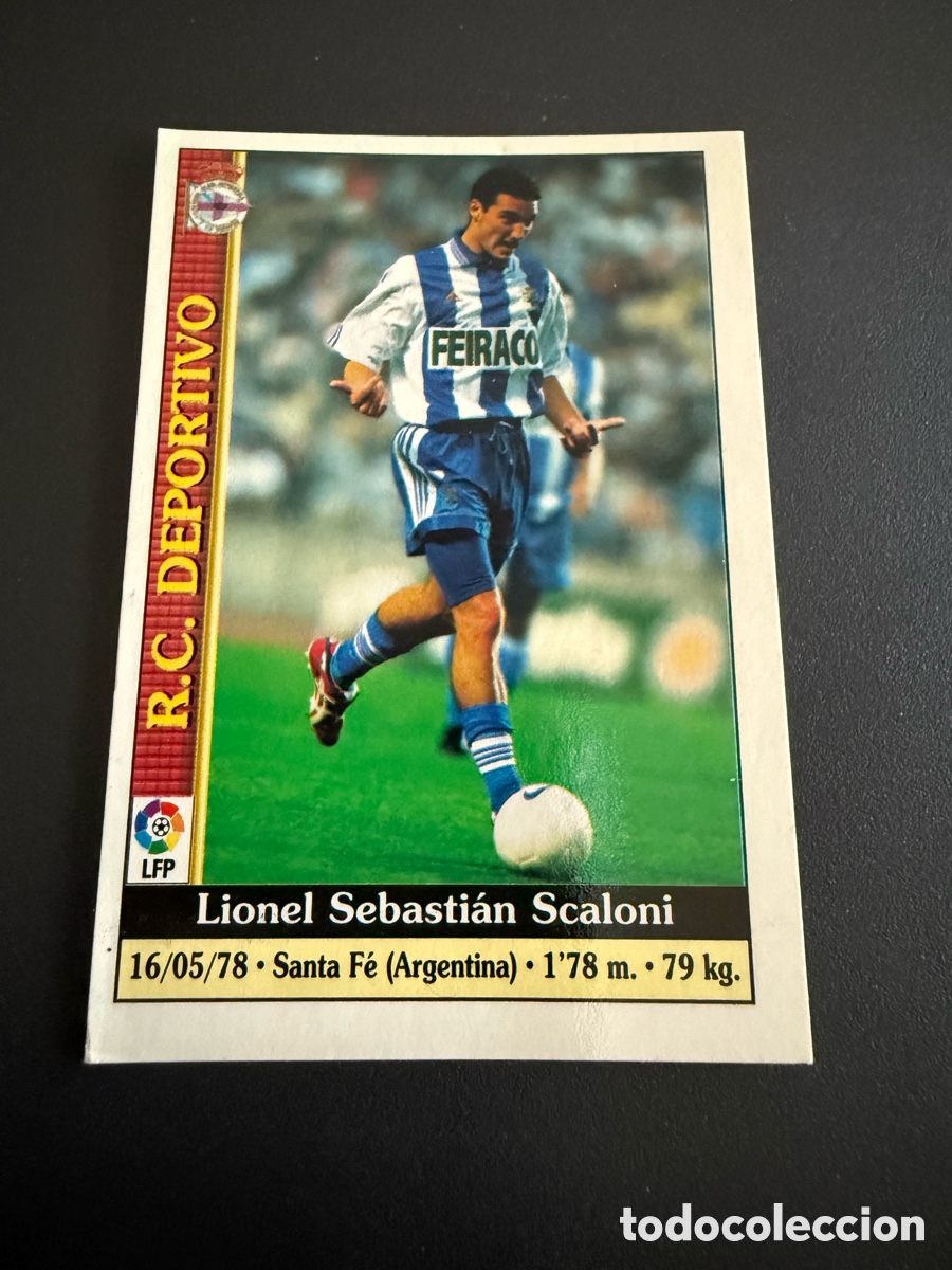 Cartes &agrave; collectionner de Football: MUNDICROMO 2000. n 100. SCALONI ( Deportivo)
