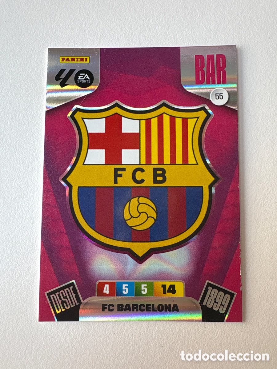 Cartes &agrave; collectionner de Football: Carta Escudo Bar&ccedil;a 2025-26