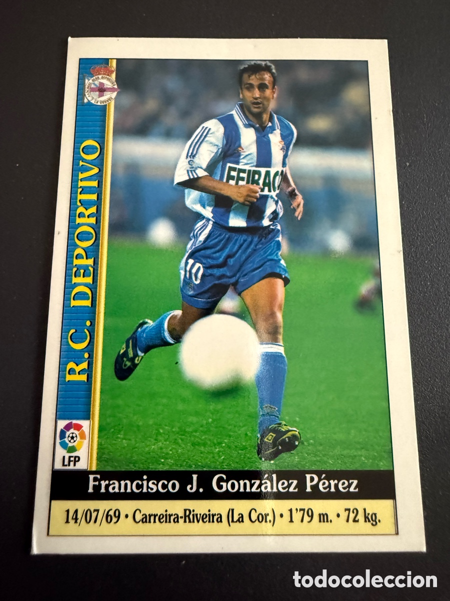 Figurine di Calcio: MUNDICROMO 2000. n 101. FRAN ( Deportivo)