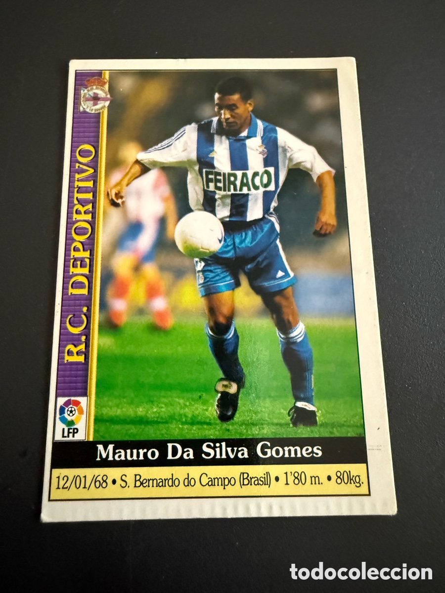 Figurine di Calcio: MUNDICROMO 2000. n 102. MAURO SILVA ( Deportivo)