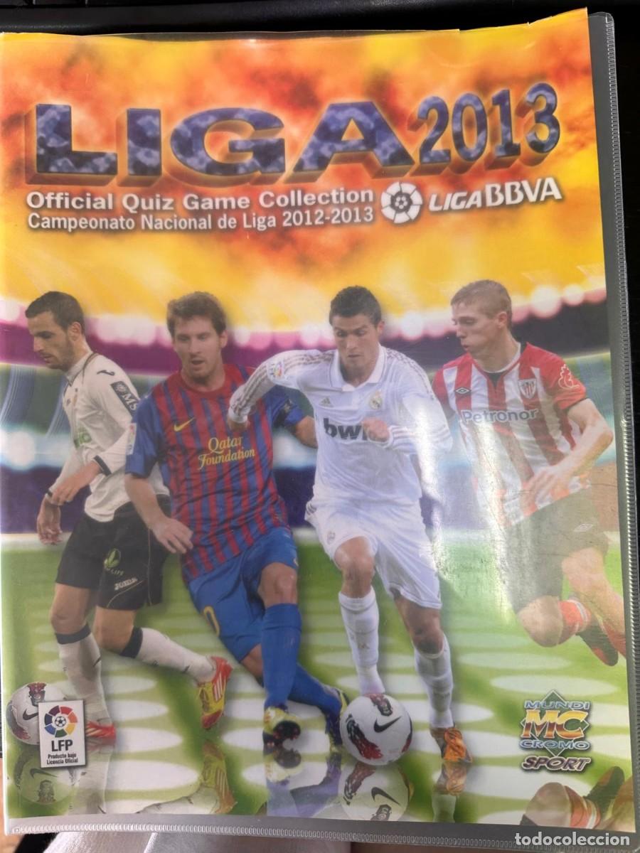 Cromos de f&uacute;tbol: Album con 513 Cards Mundicromo Liga 2012 2013