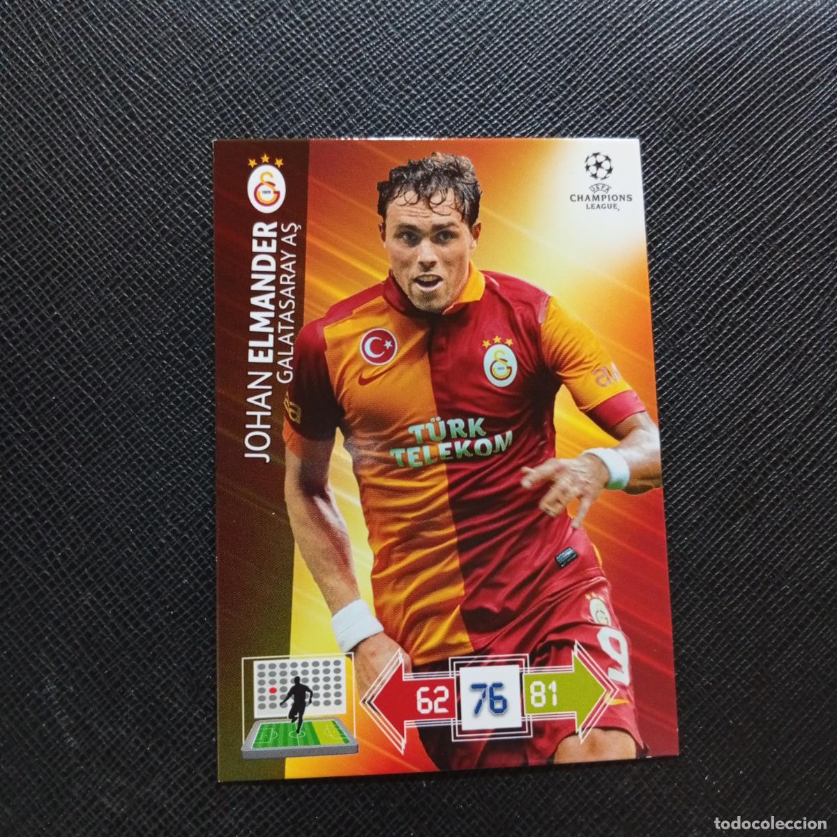 Cromos de f&uacute;tbol: ELMANDER GALATASARAY ADRENALYN CHAMPIONS LEAGUE 2012 2013 FUTBOL 12 13 - A207 PG63