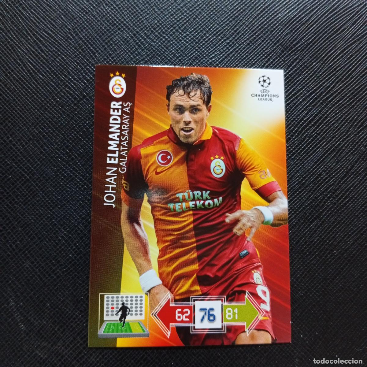 Cromos de f&uacute;tbol: ELMANDER GALATASARAY ADRENALYN CHAMPIONS LEAGUE 2012 2013 FUTBOL 12 13 - A207 PG72