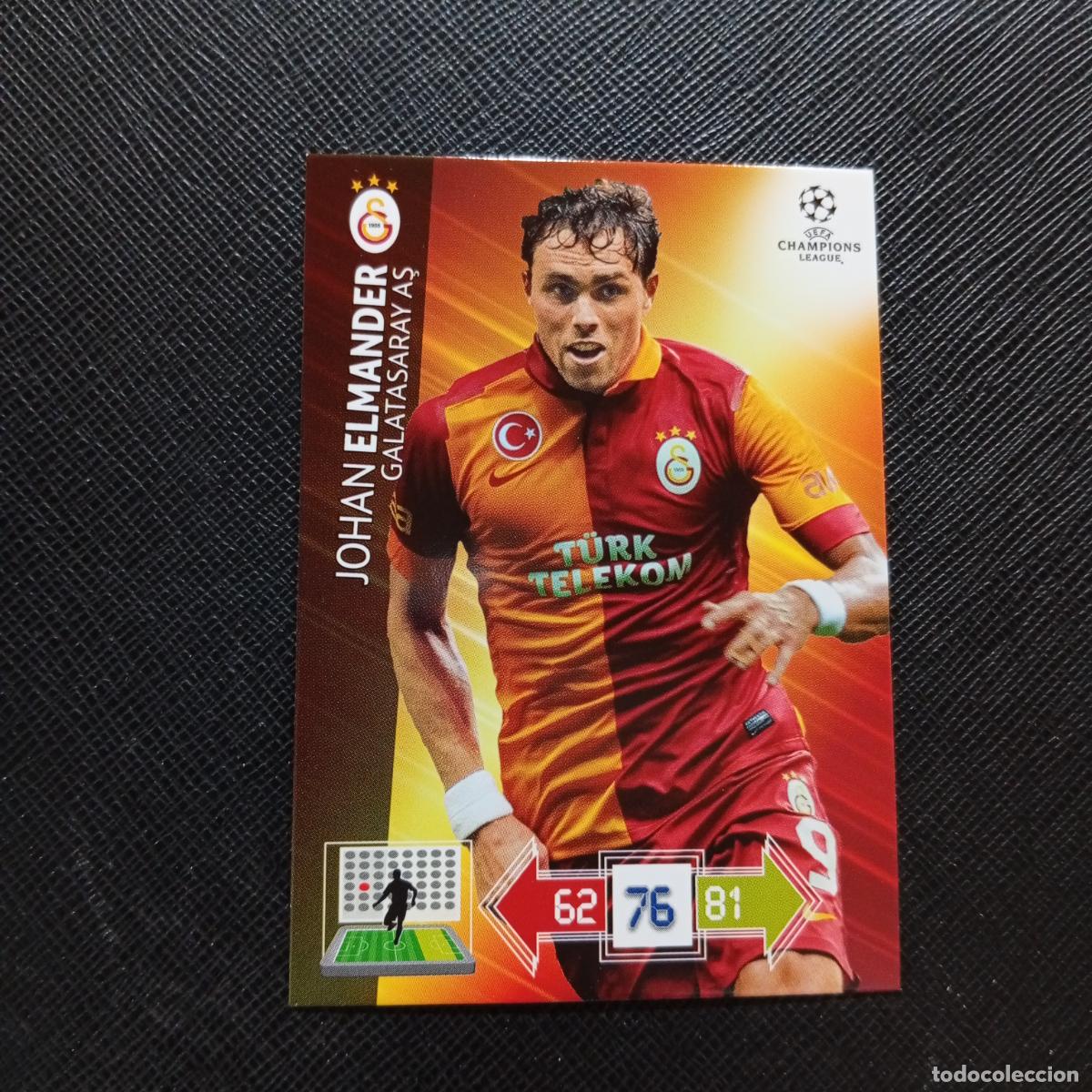 Cromos de f&uacute;tbol: ELMANDER GALATASARAY ADRENALYN CHAMPIONS LEAGUE 2012 2013 FUTBOL 12 13 - A207 PG72 B