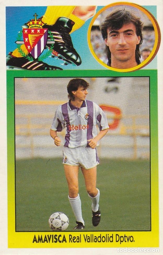 Fu&szlig;ball-Sticker: ESTE 93-94. AMAVISCA. CART&Oacute;N. SIN PEGAR.