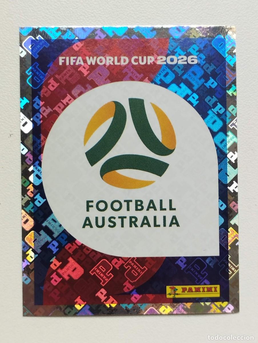 Fu&szlig;ball-Sticker: CROMO STICKER WORLD CUP 2026 MUNDIAL 26 AUSTRALIA AUS1 AUS 1 ESCUDO