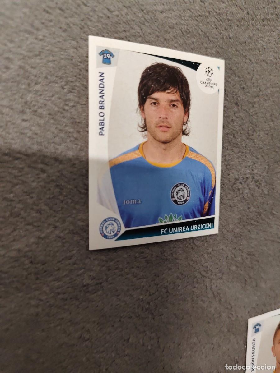 Fu&szlig;ball-Sticker: 468 CHAMPIONS LEAGUE 09 10 PANINI PABLO BRANDAN FC UNIREA URZICENI 2009 2010 UCL AAA