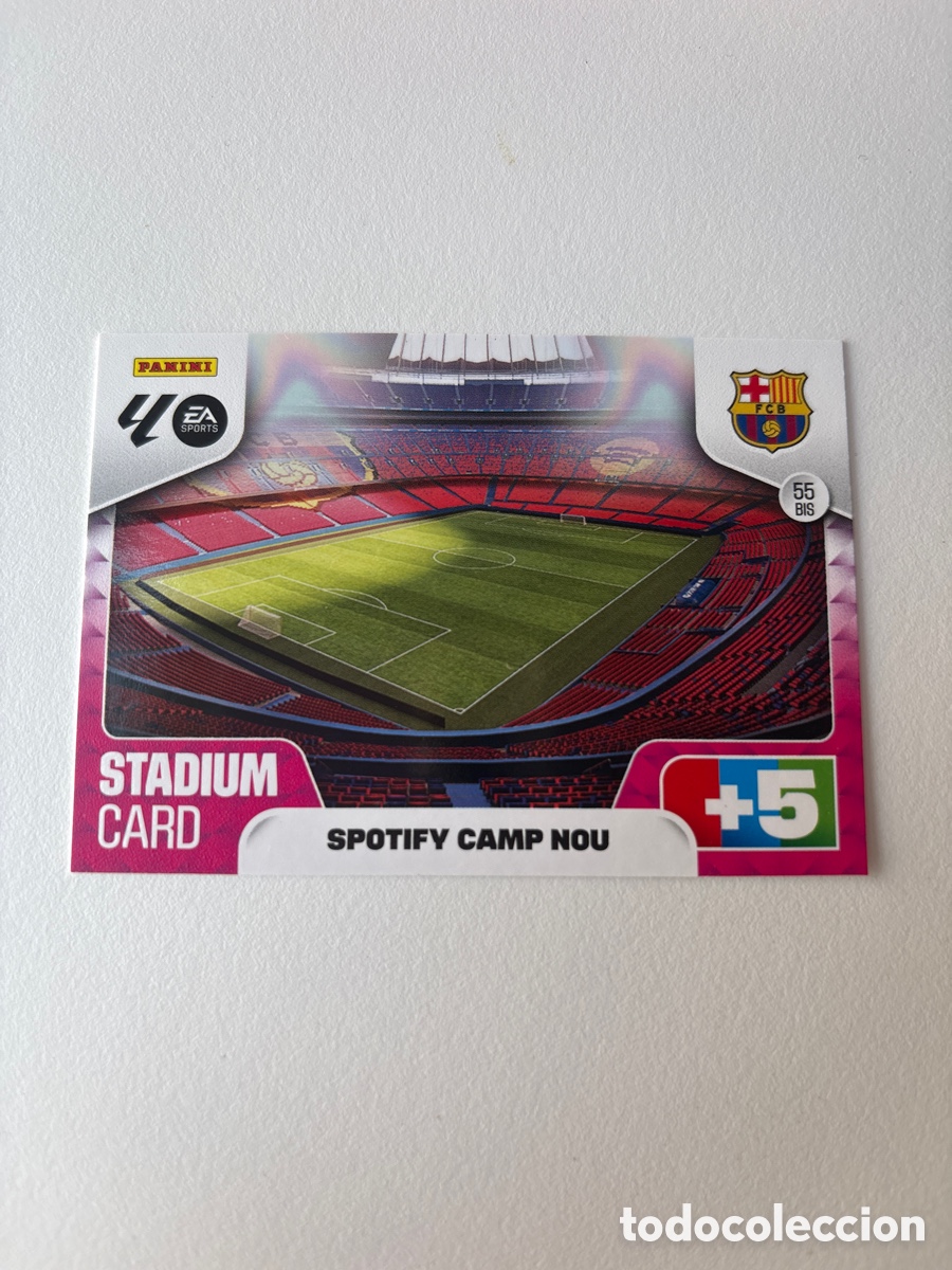 Fu&szlig;ball-Sticker: Carta Spotify Camp Nou 55Bis Bar&ccedil;a Adrenalyn 2025-26