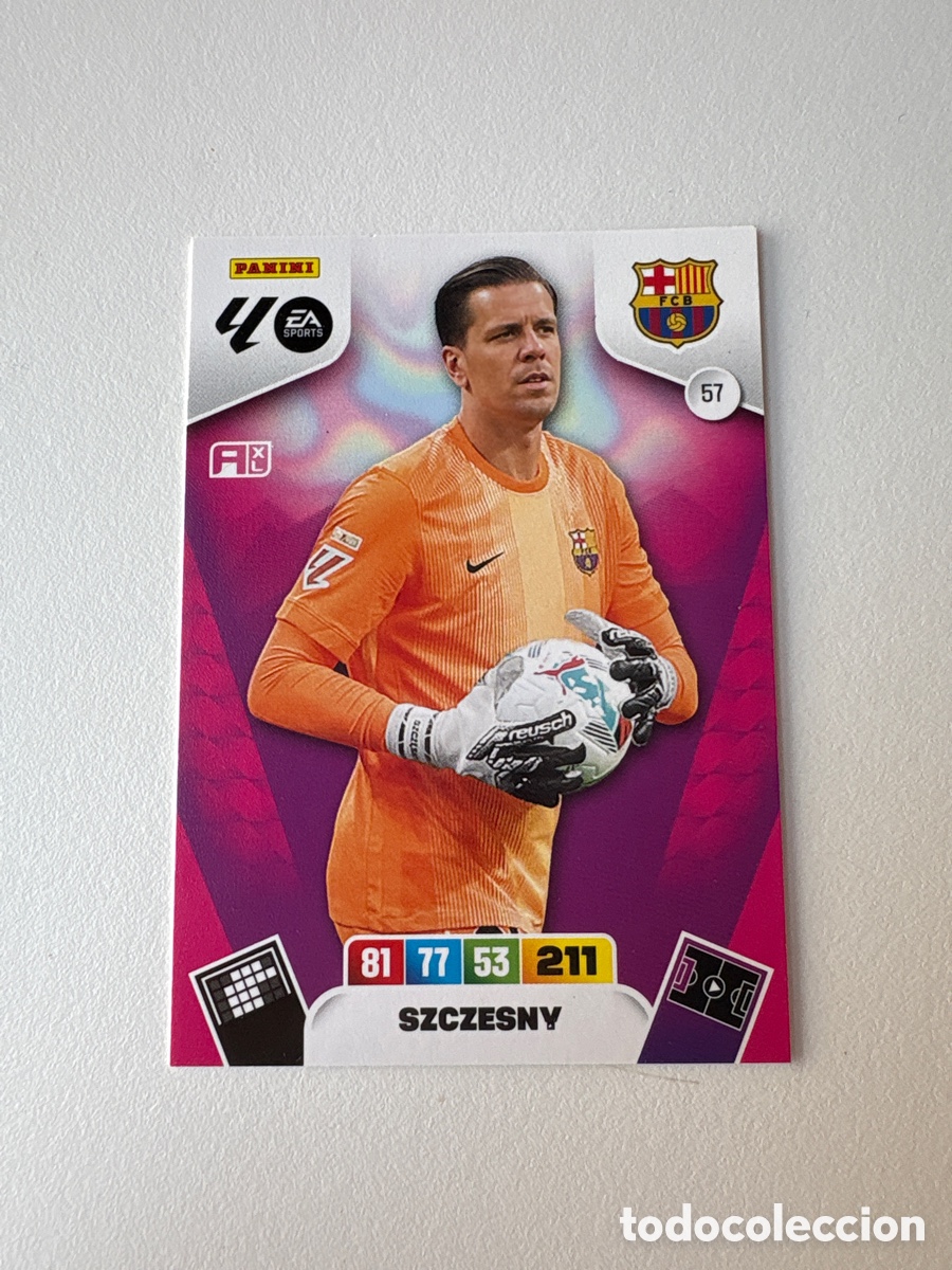Cromos de Futebol: Carta Szczesny 57 Bar&ccedil;a Adrenalyn 2025-26