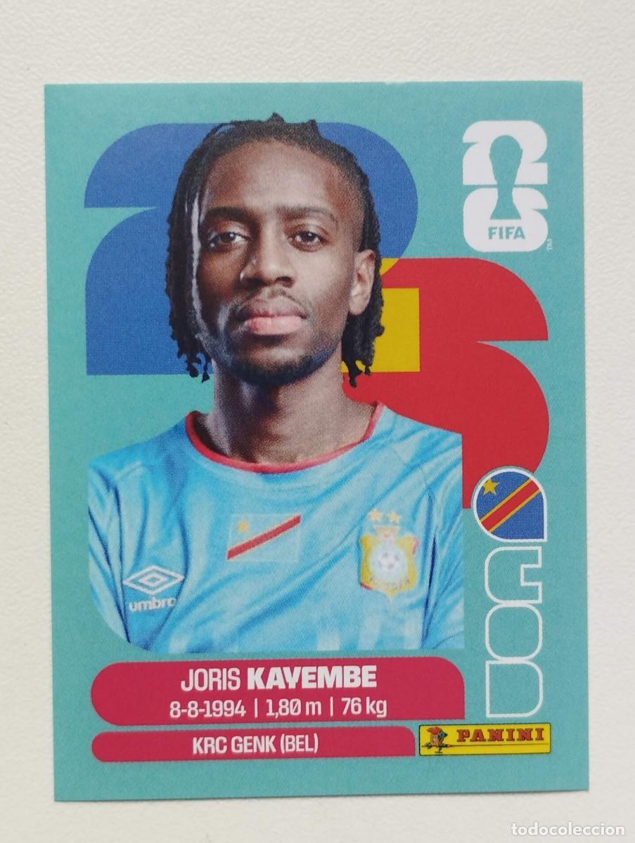 Cromos de Futebol: CROMO STICKER WORLD CUP 2026 MUNDIAL 26 CONGO COD7 COD7 JORIS KAVEMBE