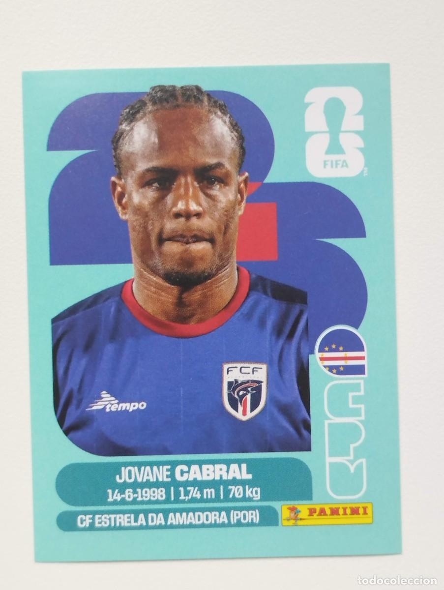Figurine di Calcio: CROMO STICKER WORLD CUP 2026 MUNDIAL 26 CABO VERDE CPV16 JOVANE CABRAL